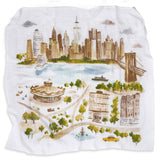 [aden + anais] オーガニックおくるみ - 4枚セット／ ニューヨーク