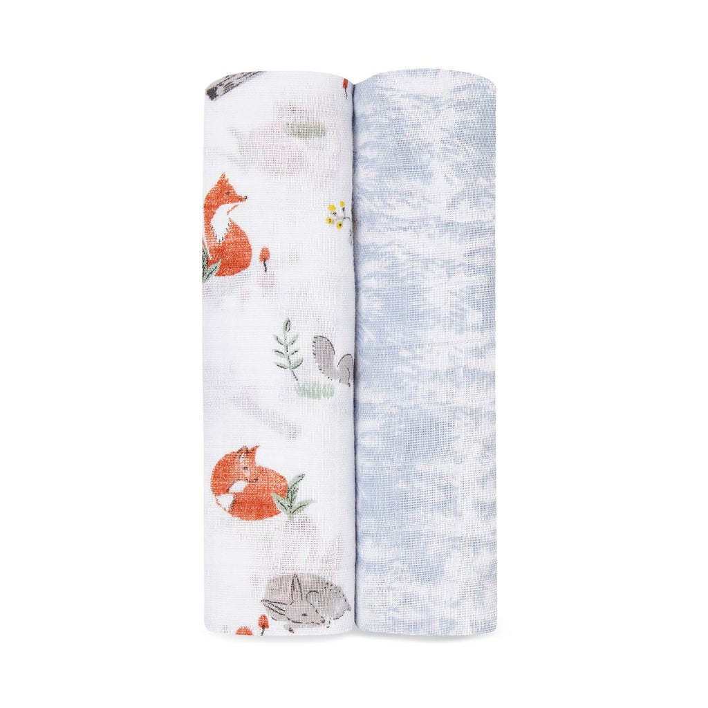 aden + anais] おくるみ - 2枚セット／ナチュラリー – blossom39  